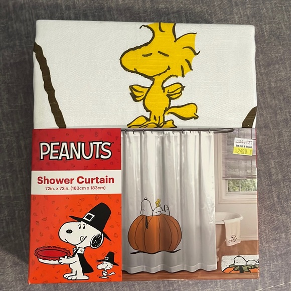 Peanuts Bath Peanuts Fabric Shower Curtain Poshmark